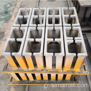 Τούβλο Κάνοντας Machine Curbstone Brick Molds